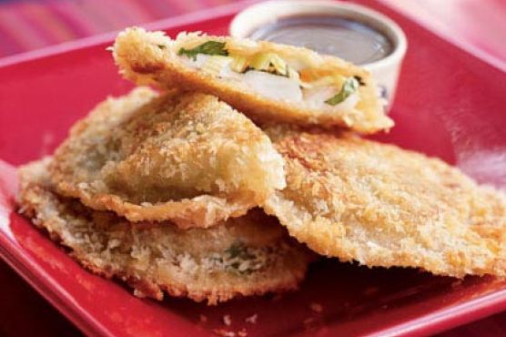 Shrimp Fritters with Spicy Moroccan Dipping Sauce