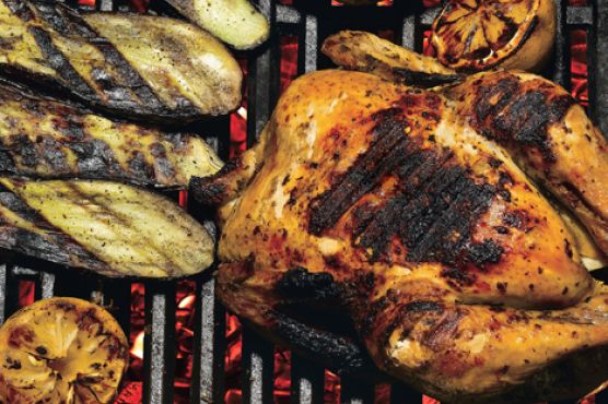 Sicilian Grill-Roasted Chicken