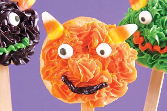 Silly Monster Cookie Pops