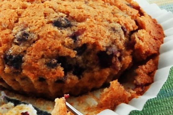 Single-Serving Blueberry Muffin