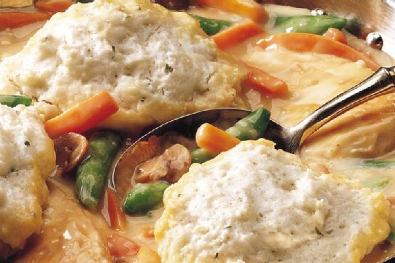 Skillet Chicken and Dumplings