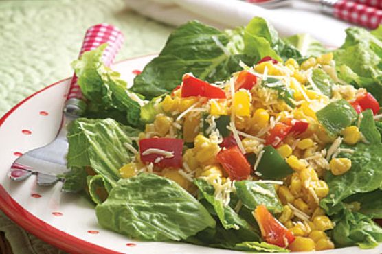 Skillet-Toasted Corn Salad
