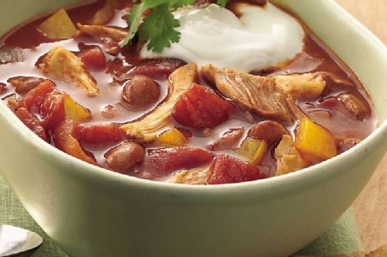 Slow-Cooker Chicken Enchilada Chili