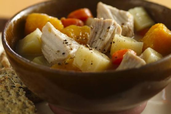Slow-Cooker Hearty Pork Stew
