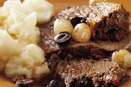 Slow-Cooker Mediterranean Pot Roast