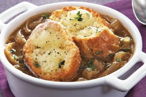 Slow-Cooker Rustic French Onion Soup