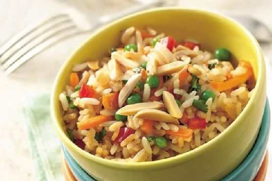 Slow-Cooker Spring Rice Pilaf
