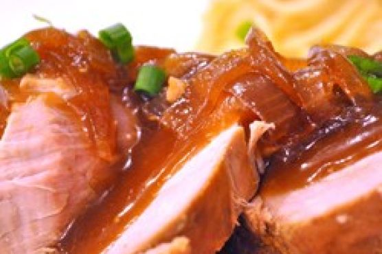 Slow Cooker Teriyaki Pork Tenderloin