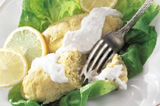 Smoked Whitefish Gefilte Fish with Lemon-Horseradish Sauce