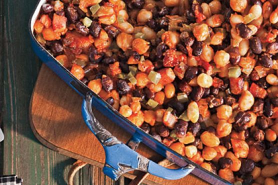 Smoky Three-Bean Bake