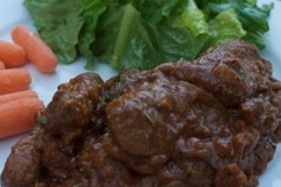 Smothered Beef Liver
