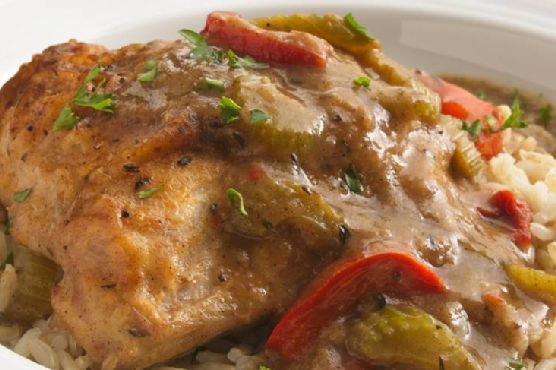 Smothered Chicken and Gravy (Makeover)