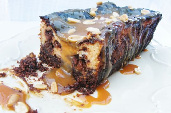 Snickers Cheesecake Loaf