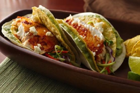 Soft and Crunchy Fish Tacos