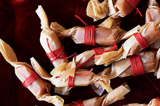 Soft Apple-Cider Caramels