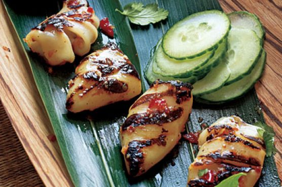 Sotong Bakar (Barbecue Squid)