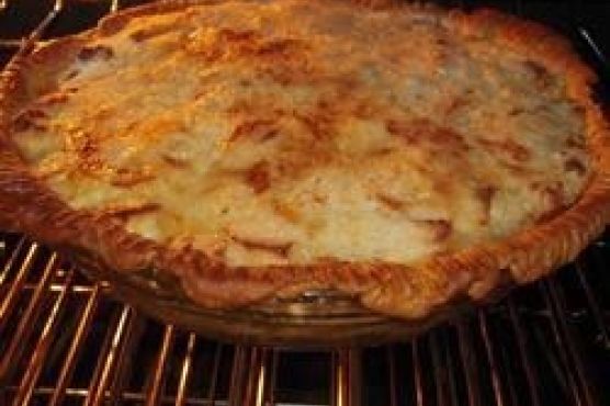 Sour Cream Apple Pie II
