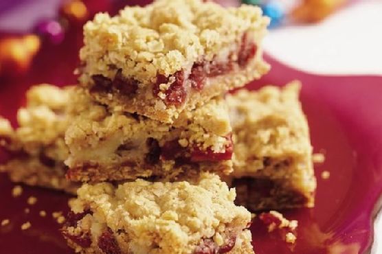 Sour Cream-Cranberry Bars