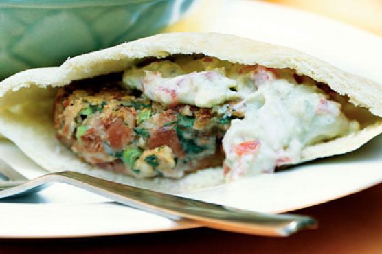 Southwestern Falafel with Avocado Spread