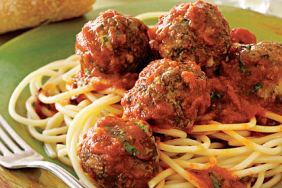 Spaghetti and Easy Meatballs
