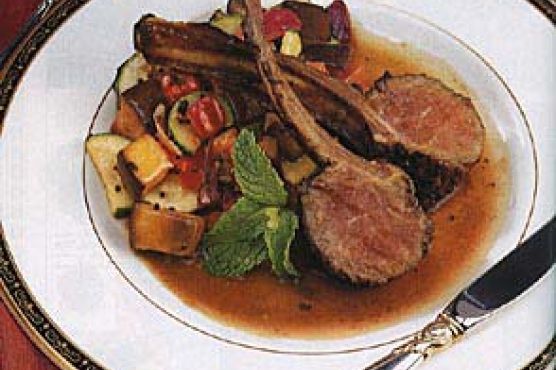 Spice-Crusted Rack of Lamb