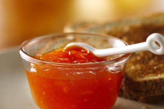 Spiced Apricot Ginger Preserves