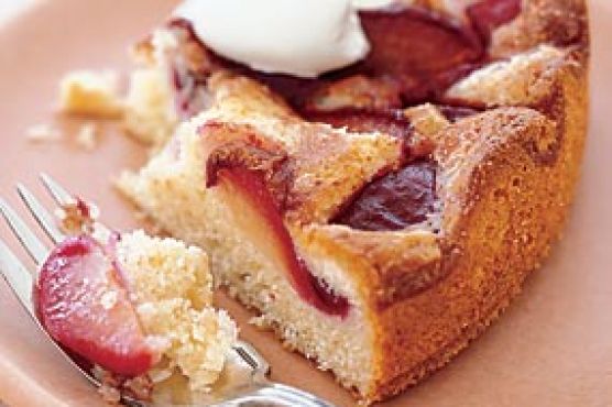 Spiced Nectarine Cake