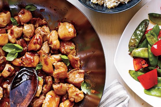 Spicy Basil Chicken