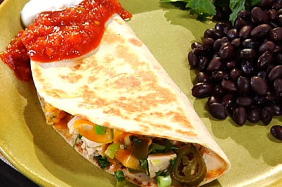 Spicy Chicken Quesadillas