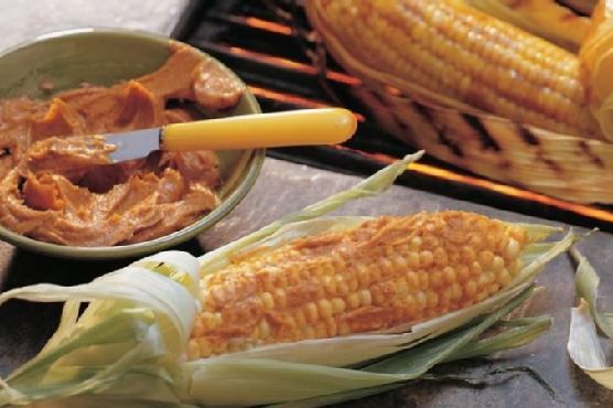 Spicy Grilled Corn