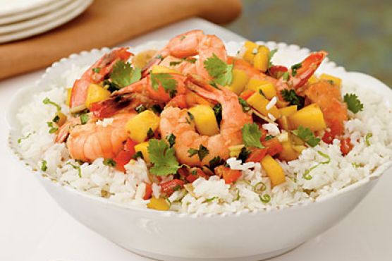 Spicy Mango Shrimp
