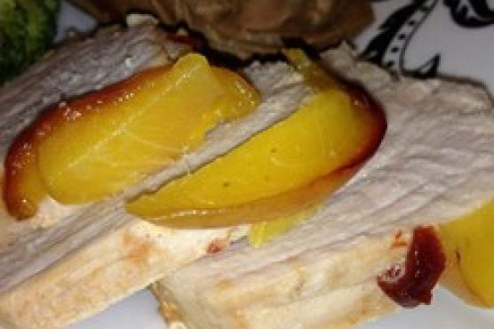 Spicy Peach Pork Tenderloin
