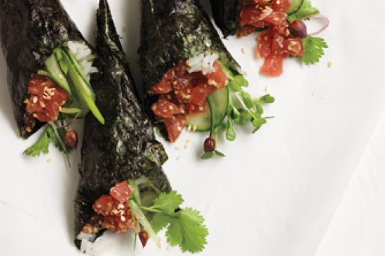 Spicy Seattle Tuna Rolls