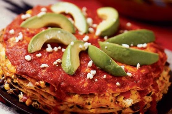 Stacked Enchilada Pie