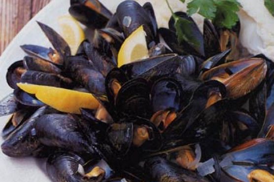 Steamed Mussels
