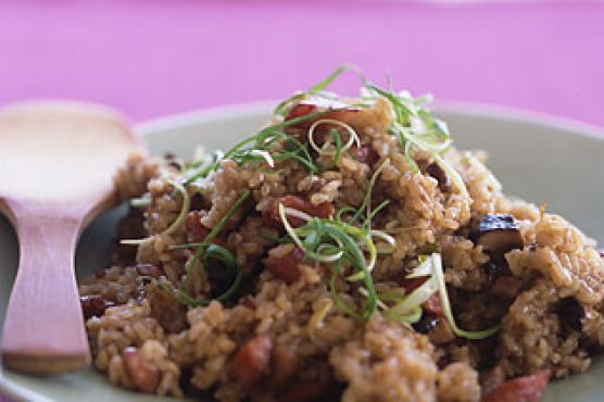 Sticky Rice with Chinese Sausage