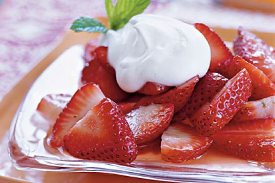 Strawberries Romanoff