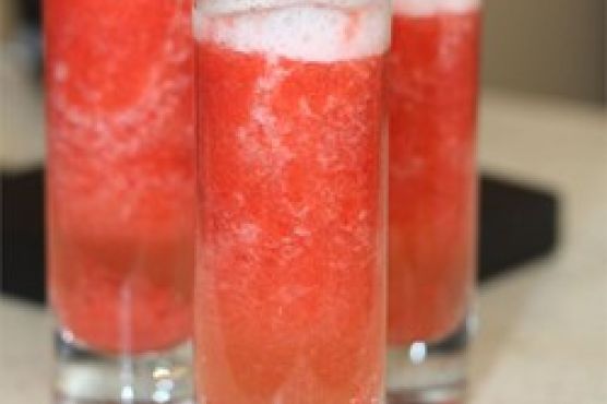 Strawberry Champagne Soup