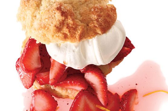 Strawberry-Lemon Shortcakes