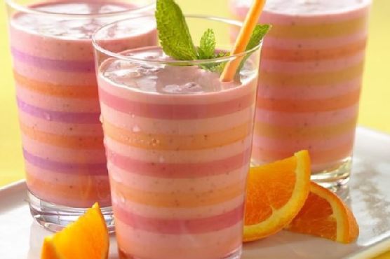 Strawberry-Orange Smoothies
