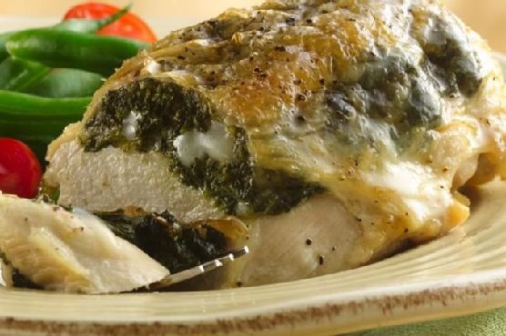 Stuffed Chicken Breasts with Gouda and Spinach