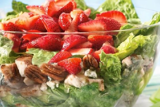 Summer Layered Chicken Salad