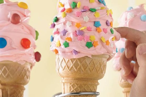 Surprise Cupcake Cones