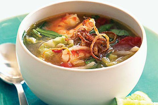 Sweet and Sour Shrimp Soup