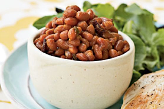 Sweet and Spicy Baked Beans