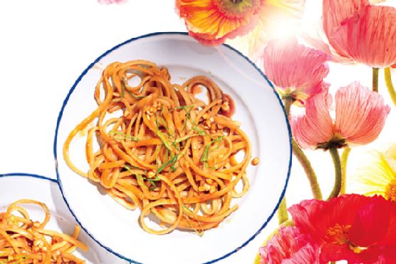 Sweet and Spicy Peanut Noodles