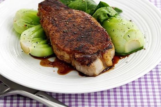 Sweet glazed pork