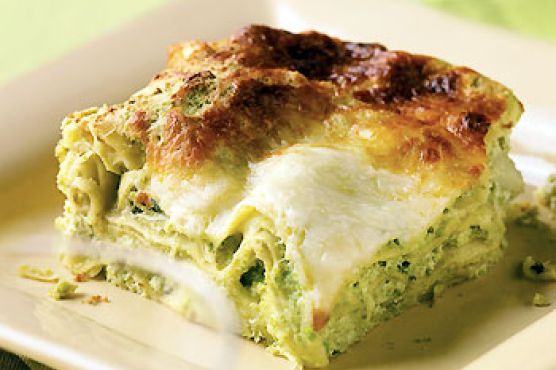Sweet Pea and Artichoke Lasagna