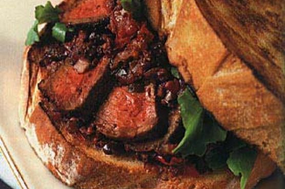 Texas-Style Steak on Toast