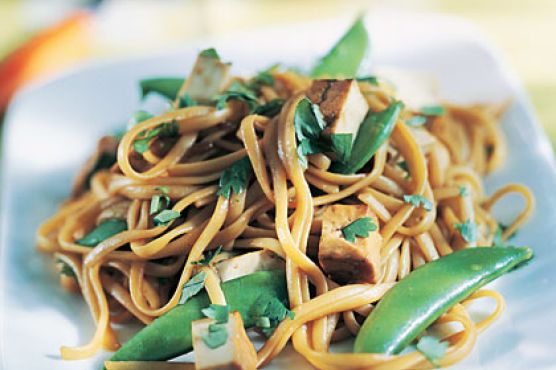 Thai Tofu and Spicy Asian Noodles